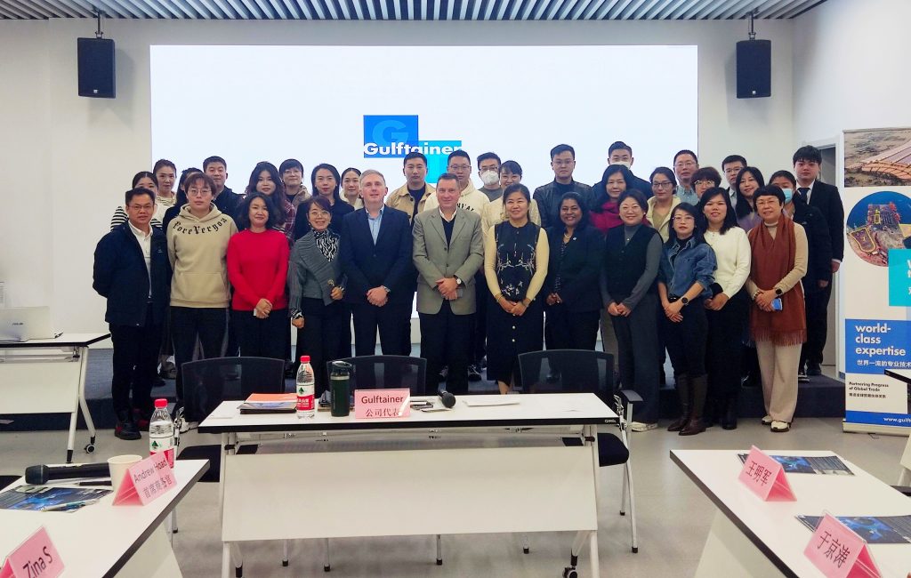 Gulftainer roadshow in China concluded