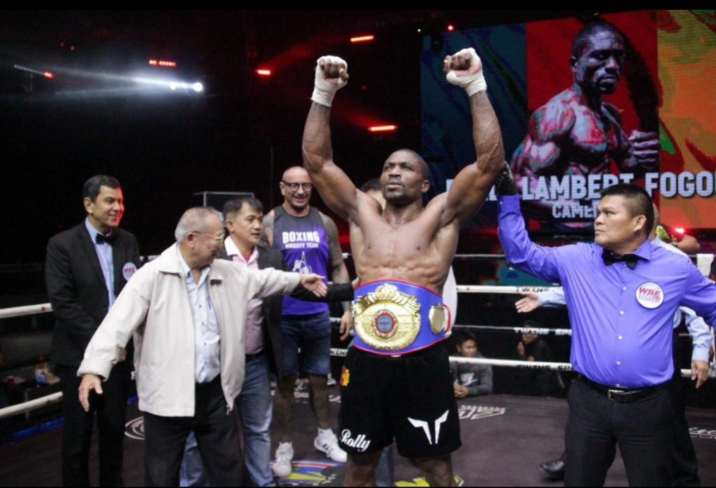 Rolly Lambert Crowned WBF Cruiserweight Champion