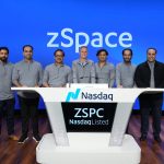 zSpace IPO Nasdaq Bell Ringing ceremony by GII