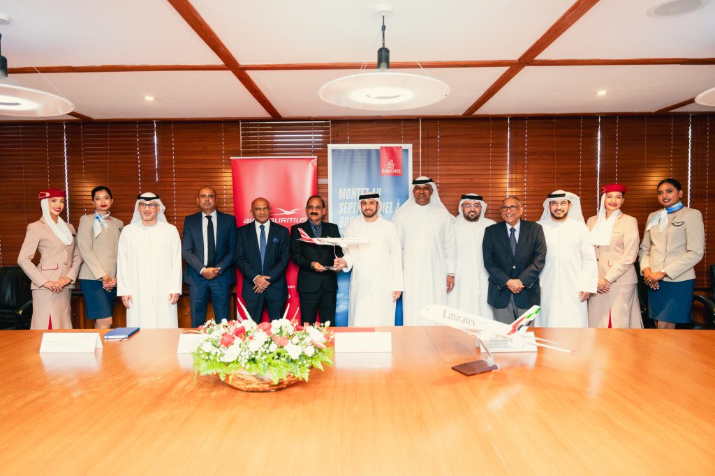Emirates Air Mauritius renew strategic partnership