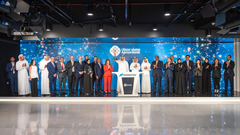 Nasdaq Dubai Welcomes USD 500 M. Sukuk Listed by Ajman Bank