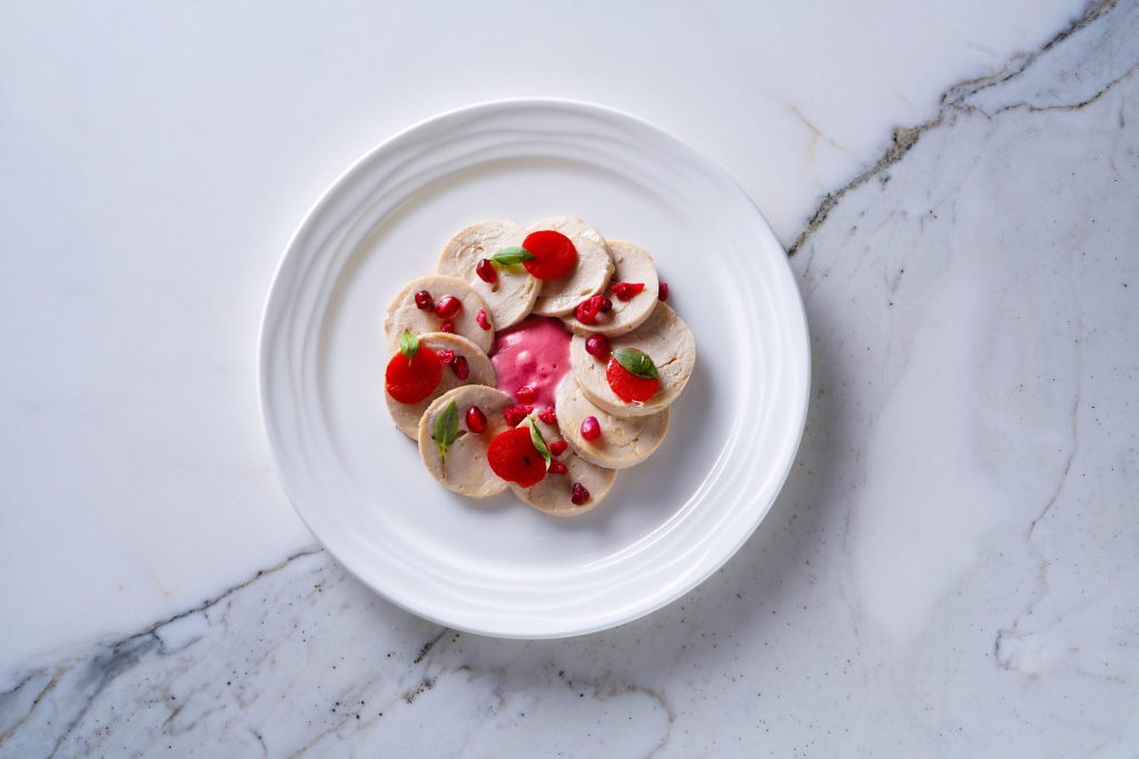 Emirates Champagne perfectly paired inflight dishes with Moët & Chandon