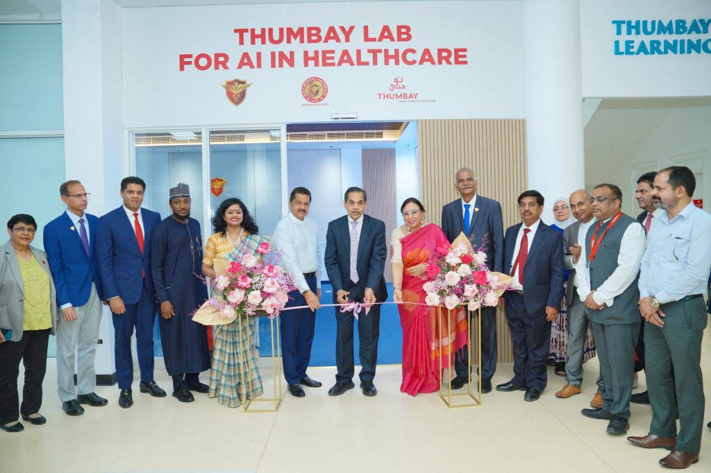 AI in Healthcare Lab Launched by Thumbay