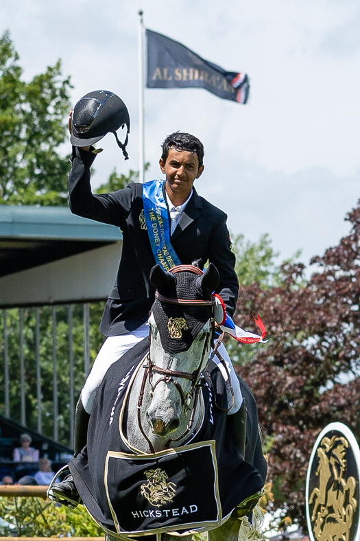 Al Shira’aa rides high with ‘lucky’ young star at Hickstead Derby Meeting