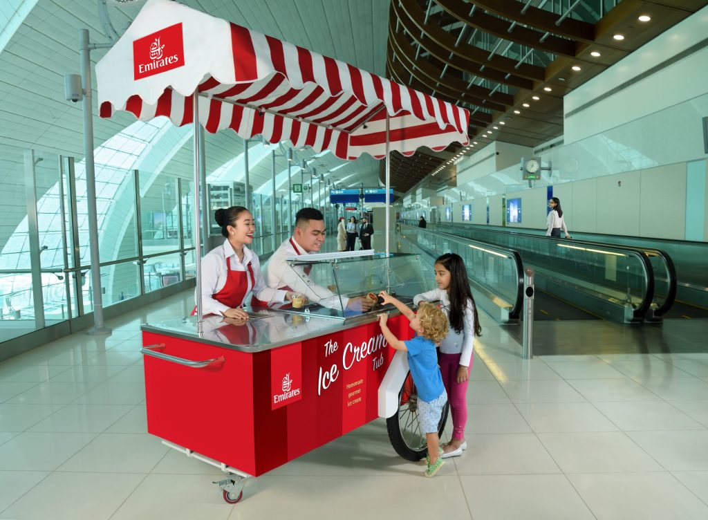 Free Emirates ice cream awaits as Dubai departures soar