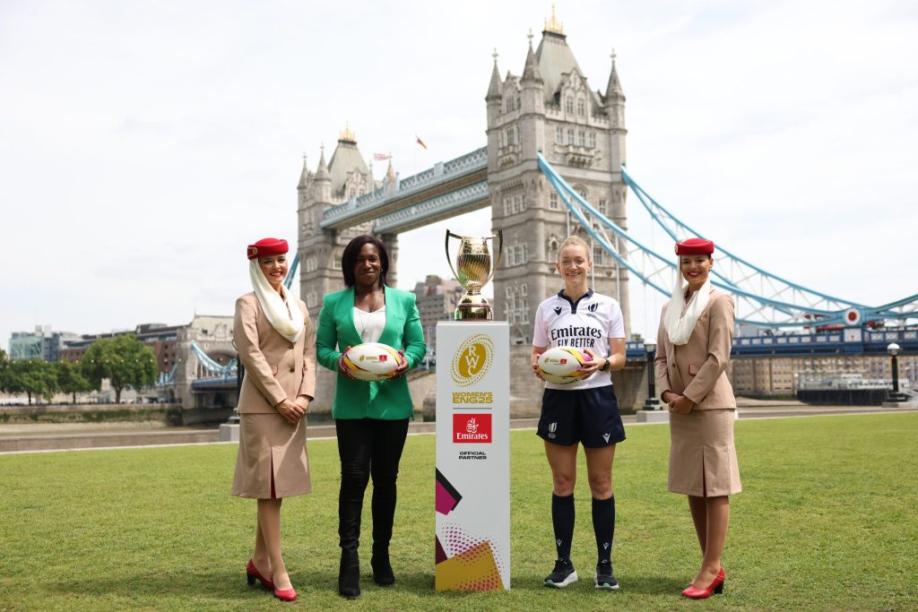 Emirates signs on as Official Partner of Women’s Rugby World Cup England 2025