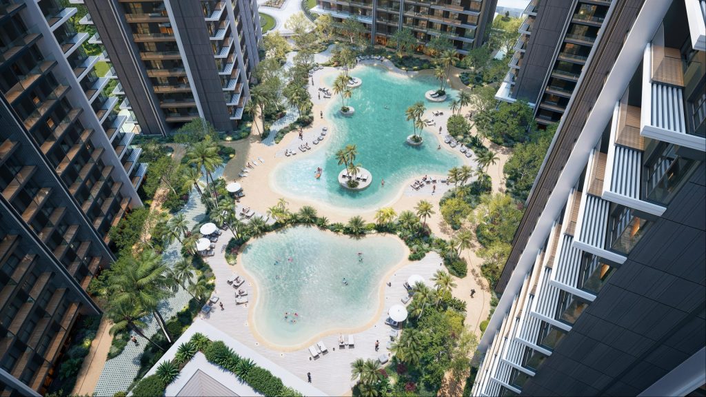 Azizi Milan Heights, a lagoon-facing enclave within Milan, launched