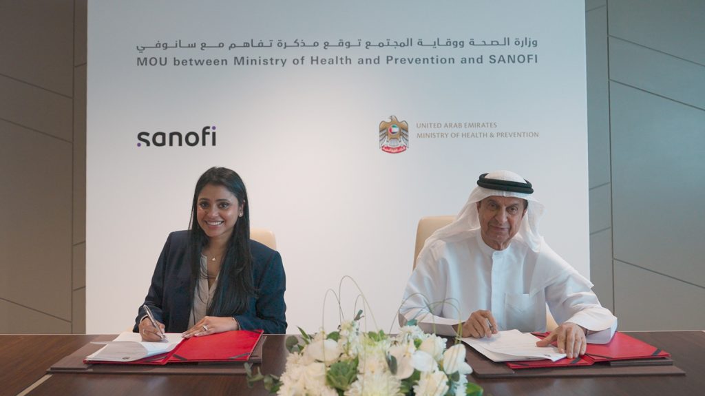 MoHAP signs MoU with Sanofi to strengthen efforts to prevent Chronic Respiratory Diseases and combat tobacco use.jpg