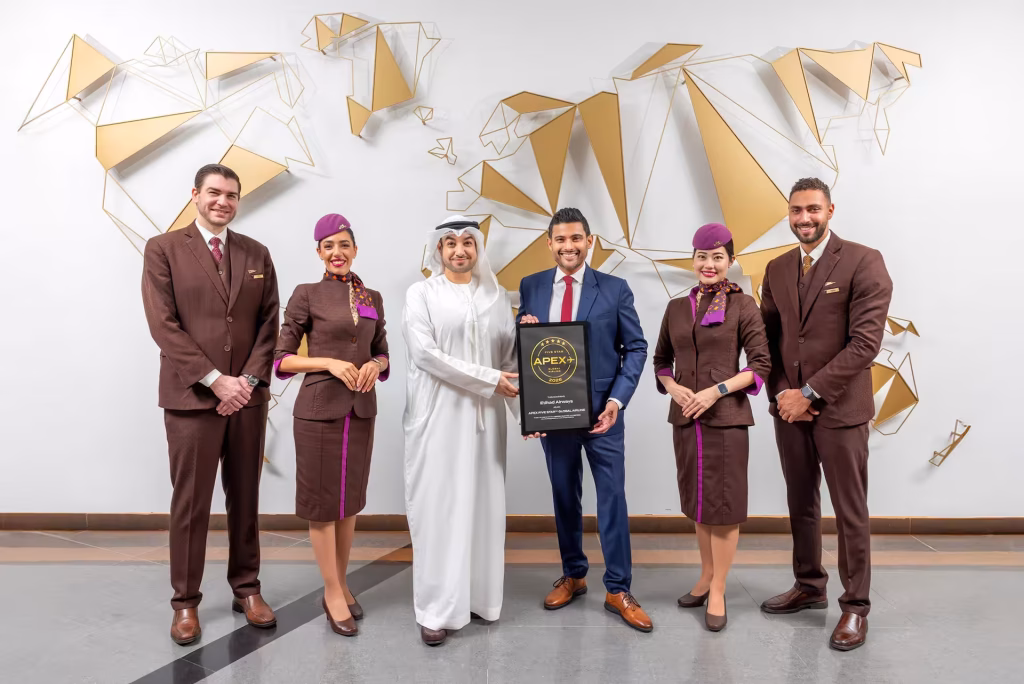 الاتحاد للطيران تُصنَّف "شركة طيران عالمية بخمس نجوم" APEX لعام 2026