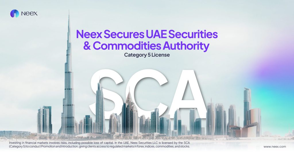 Neex Secures UAE Securities & Commodities A. category 5 license