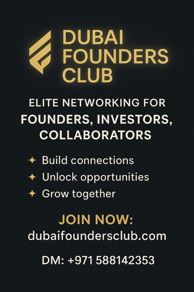 Dubai Founders Club Launched to empower founders, mentors