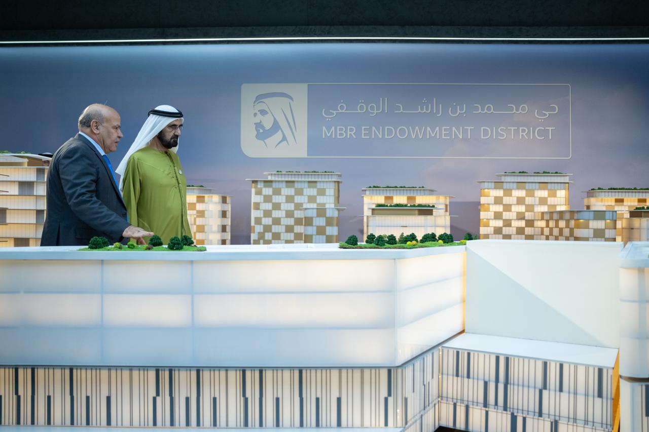 محمد بن راشد يعتمد “حي محمد بن راشد الوقفي” بـ 4.7 مليارات درهم
