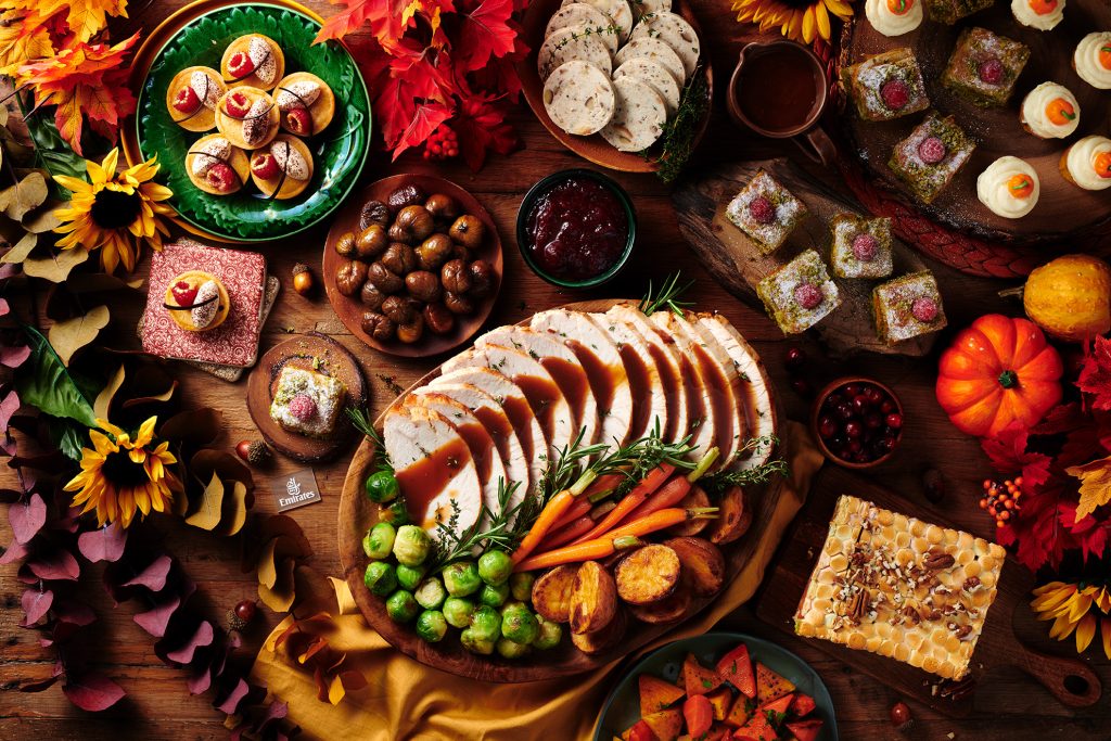 Emirates elevates Thanksgiving with traditional fare to/from US