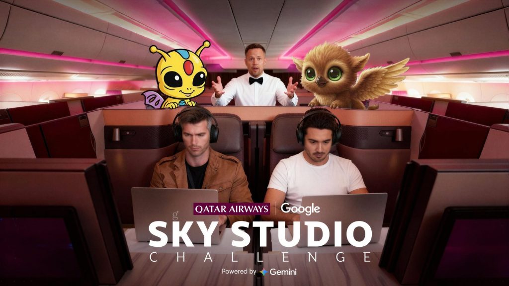 Qatar Airways, Google “Sky Studio Challenge” powered by Starlink