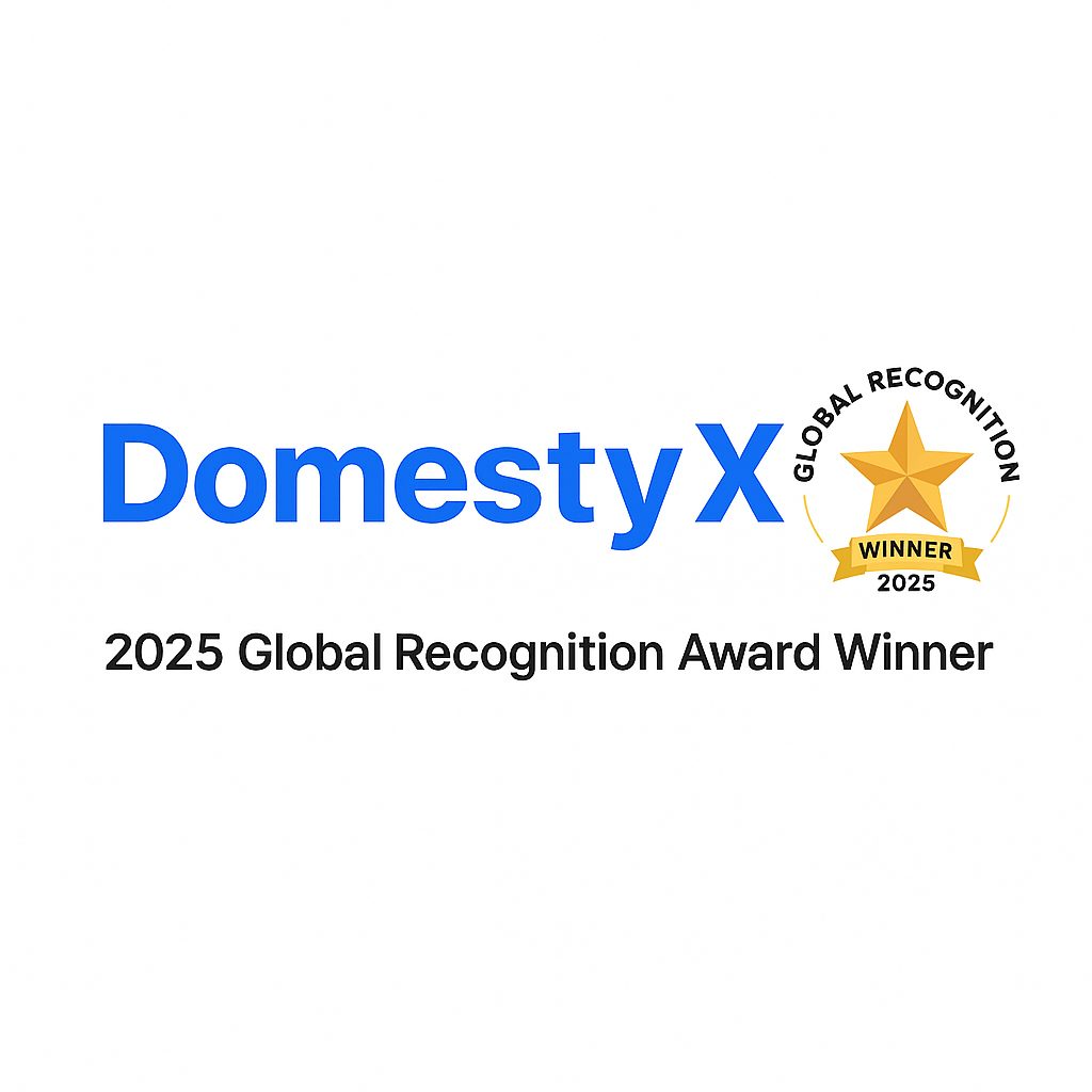 Domestyx wins 2025 Global Recognition Award