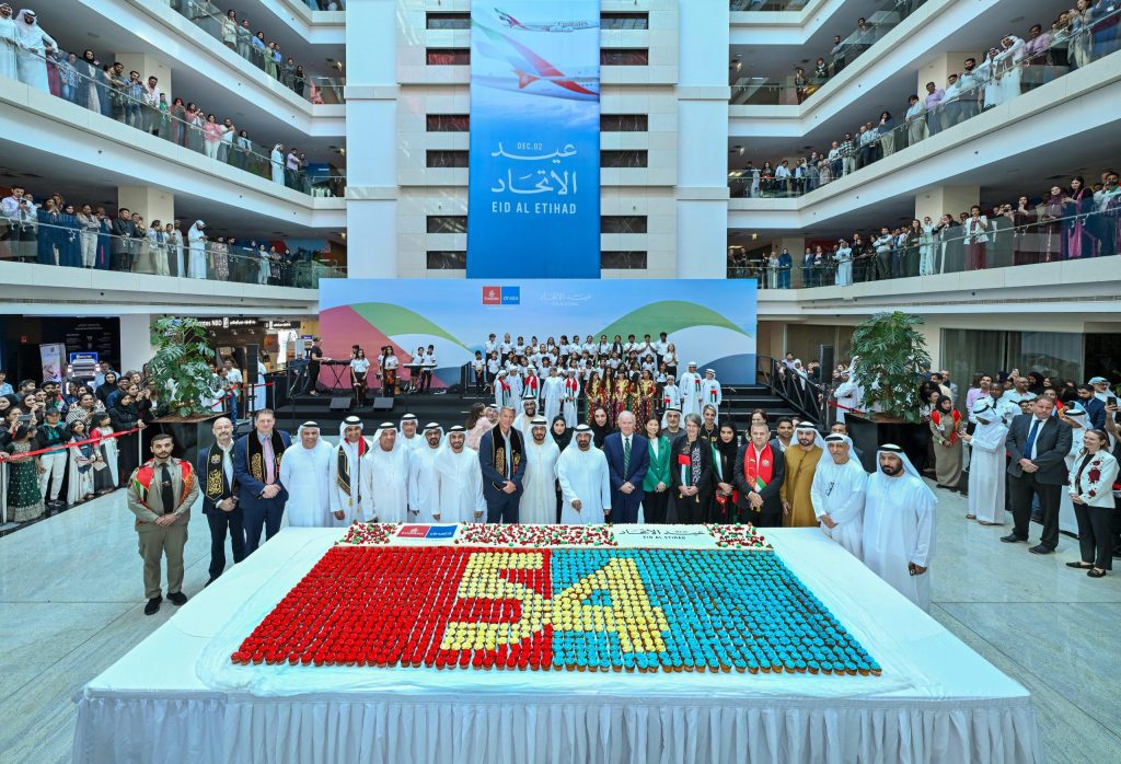 Emirates honors the 54th UAE Eid Al Etihad
