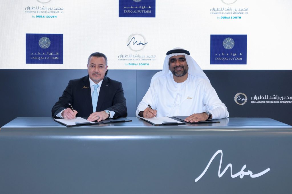 Mohammed Bin Rashid Aerospace Hub signs agreement with Tariq Al Futtaim Group to develop new aviation facility
