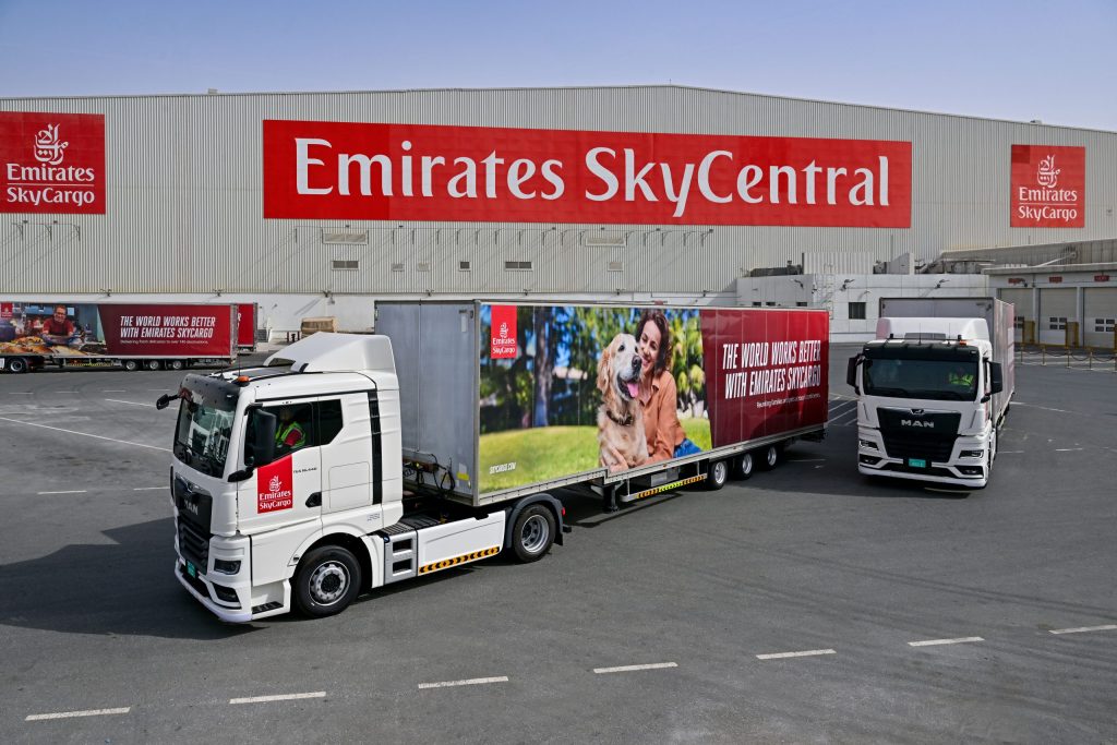 Emirates SkyCargo upgrades road fleet with Euro 6 trucks