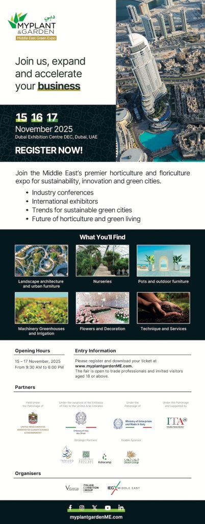 Myplant & Garden Middle East 2025