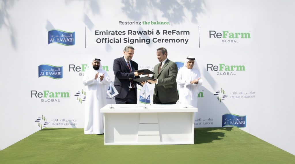 Emirates Rawabi, ReFarm to transform agriculture and landscaping