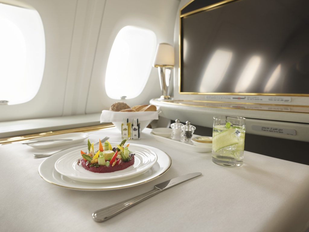 Emirates shifts focus for vegan cuisine