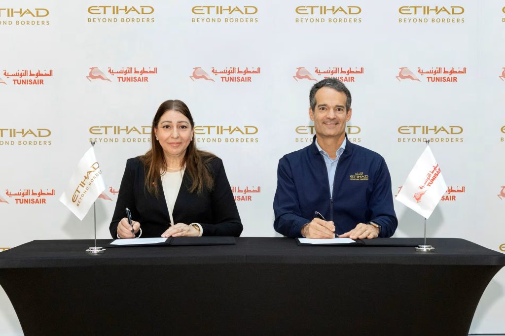 Etihad Airways and Tunisair launch codeshare partnership, expanding tourism and travel opportunities from North Africa to Abu Dhabi
